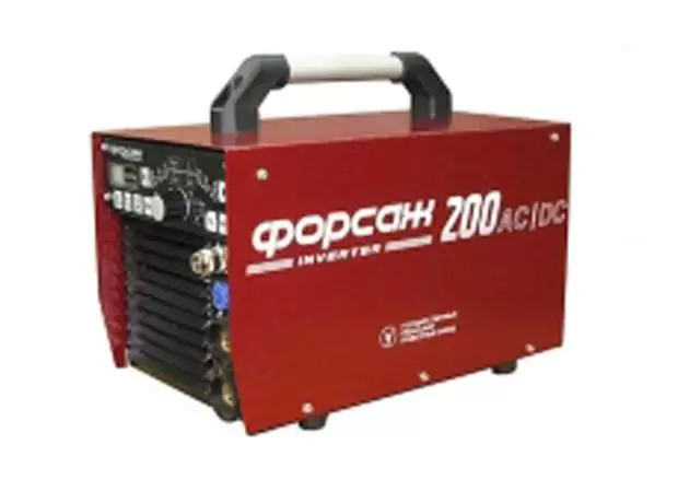 Установка аргонодуговой сварки Форсаж-200 АС/ДС (220 В, 5-200 А, 9,5 кг) б/к