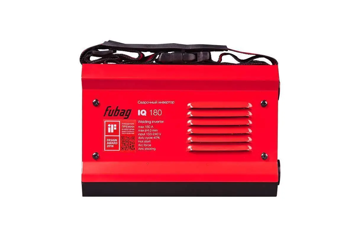 Аппарат инверторный FUBAG IQ-180 (220В, 20-180А)