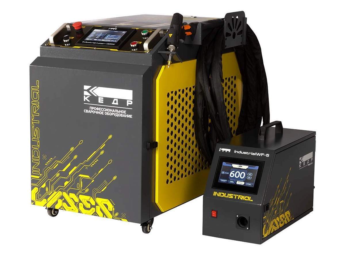Аппарат для ручной лазерной сварки и резки КЕДР Industrial Laser-1500W (в комплекте с МПП)